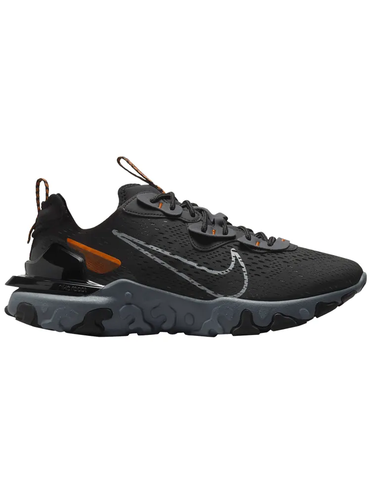 Кроссовки Nike React Vision 'Black Safety Orange' — изображение 1 из 1, черный