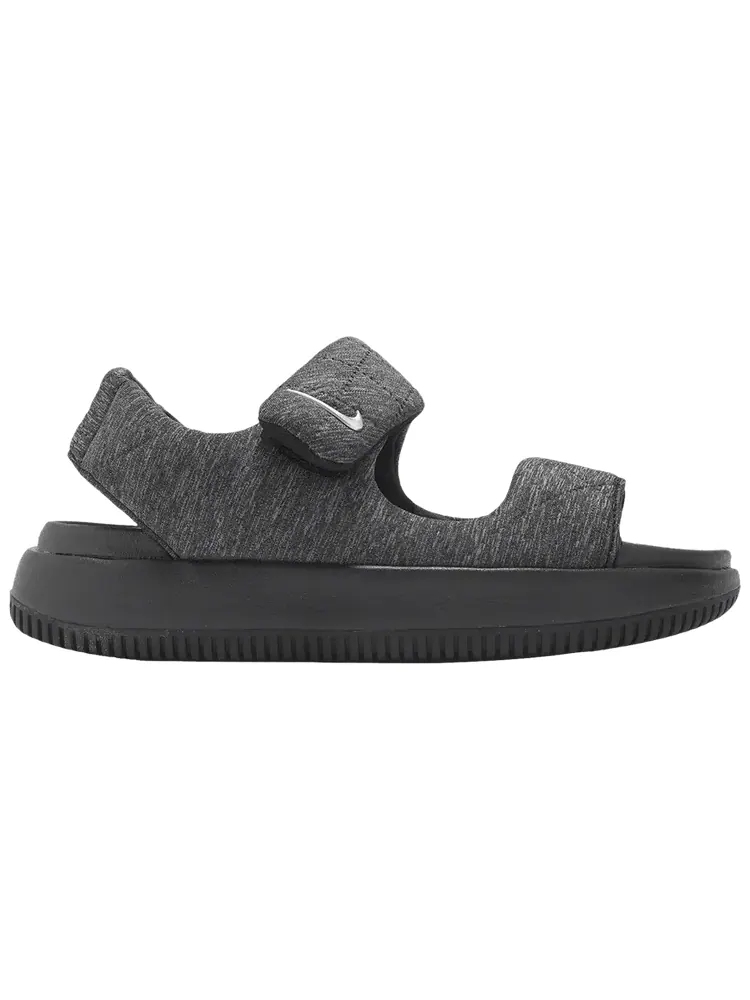 Сандалии Nike Wmns Calm Sandal SE 'Black Metallic Silver' — изображение 1 из 1, черный