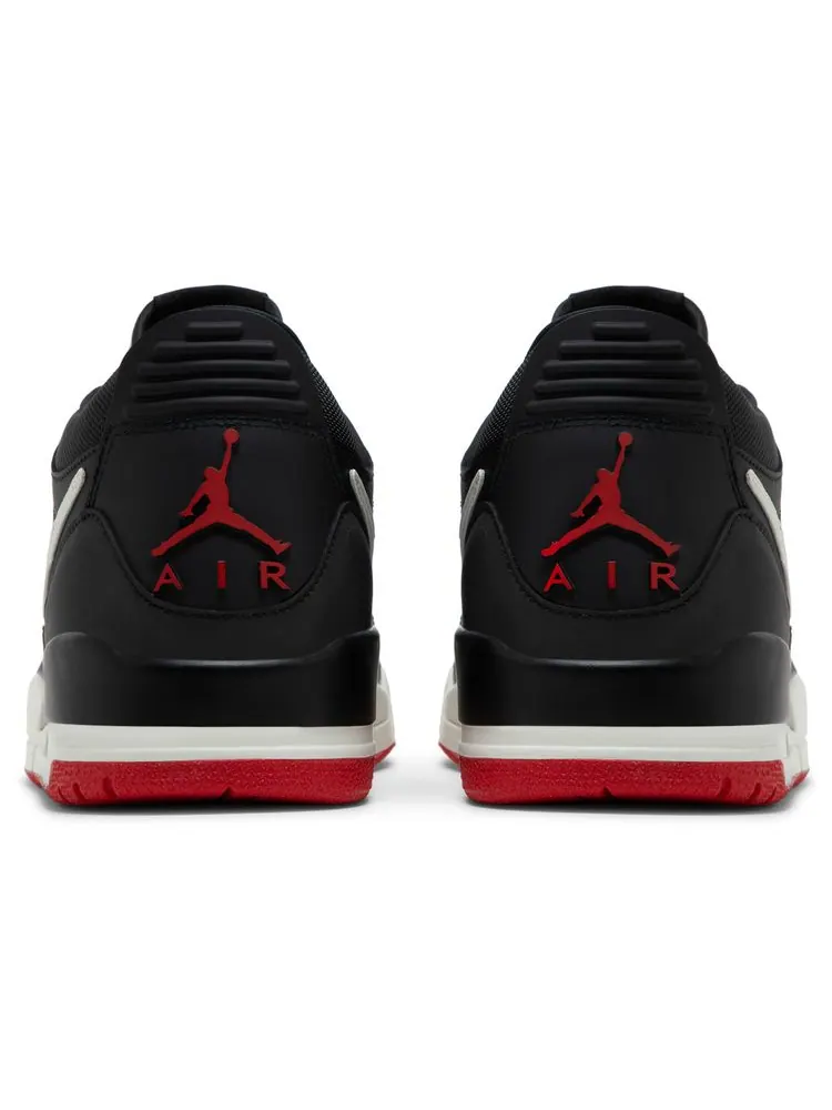 Кроссовки Air Jordan Jordan Legacy 312 Low 'Black Sail University Red' — изображение 6 из 8, черный