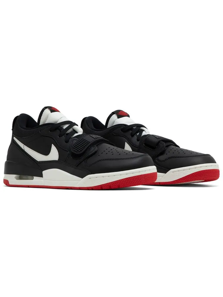 Кроссовки Air Jordan Jordan Legacy 312 Low 'Black Sail University Red' — изображение 8 из 8, черный