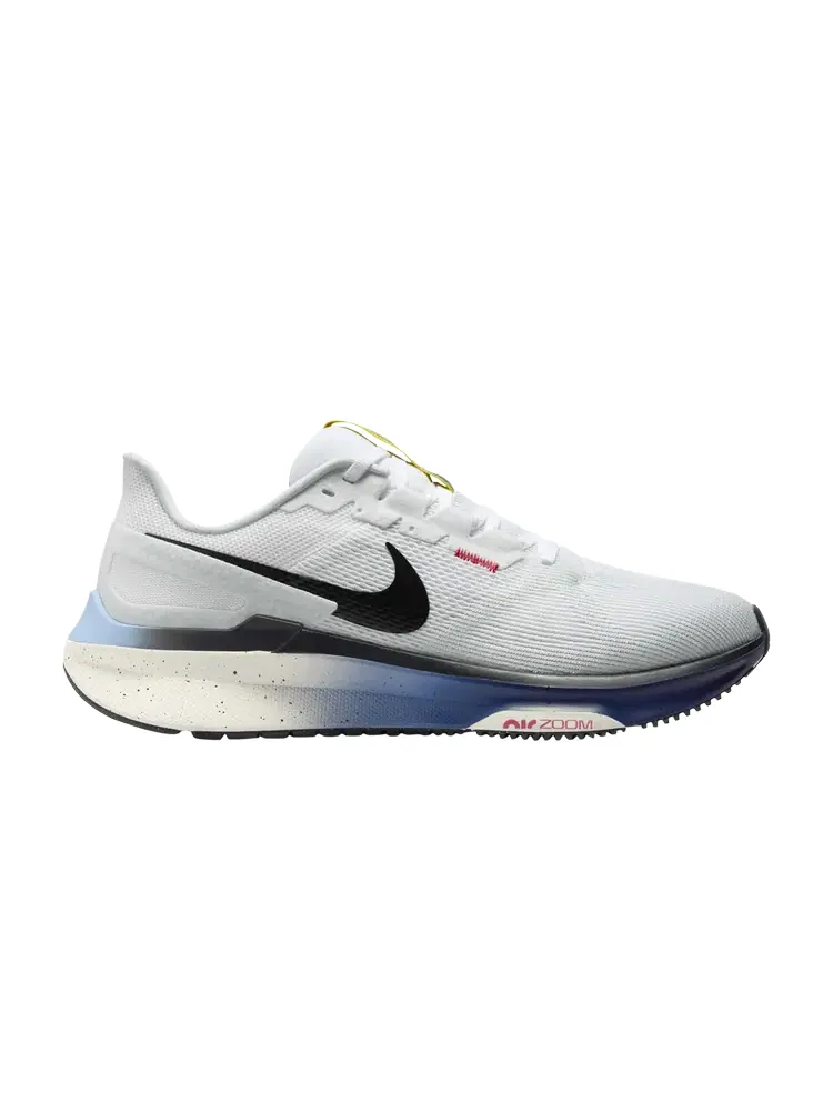 Кроссовки Air Zoom Structure 25 — изображение 1 из 1, белый темно-синий желтый