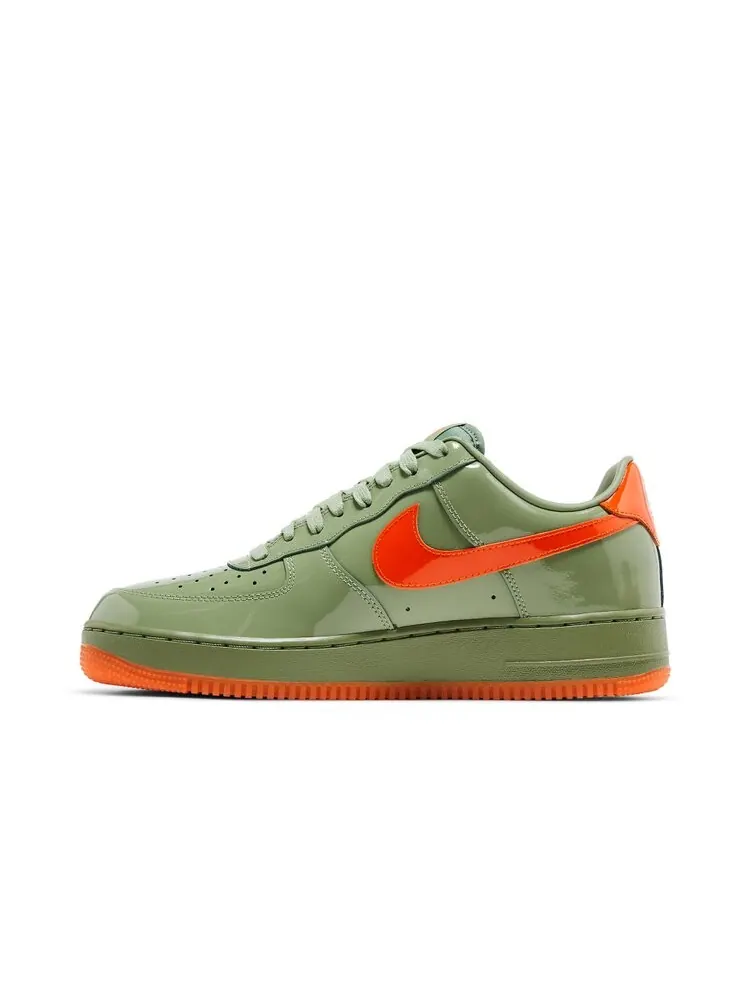 Кроссовки Air Force 1 Low — изображение 3 из 4, зеленый оранжевый