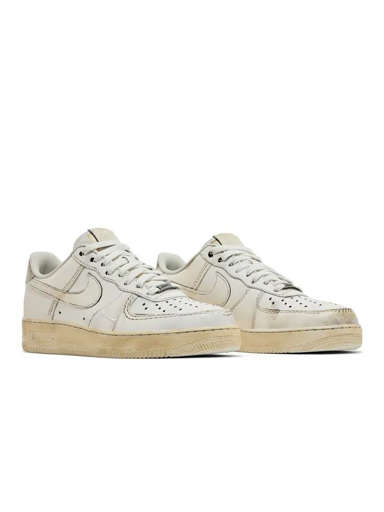 Кроссовки Air Force 1 Low 'Smoke and Mirrors Pack - Dirty Triple White' — изображение 8 из 8, белый