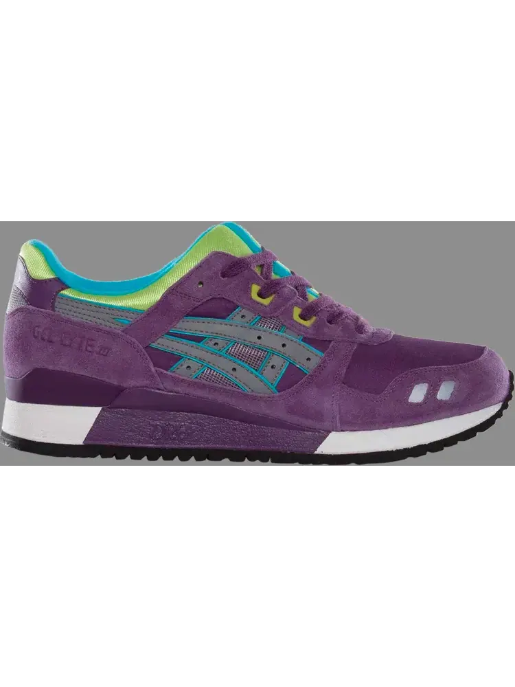 Кроссовки gel lyte 3 'purple grey lime' Asics — изображение 1 из 1, фиолетовый