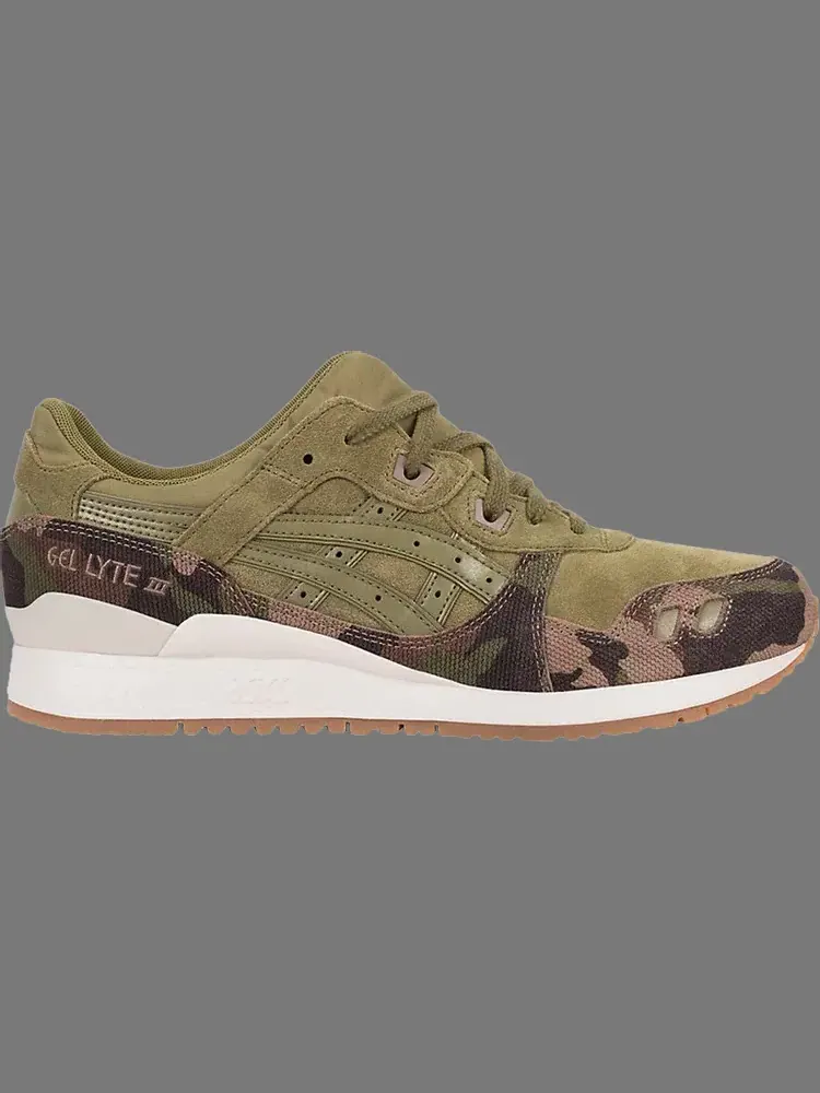 Кроссовки gel lyte 3 'forest camo' Asics — изображение 1 из 1, зеленый