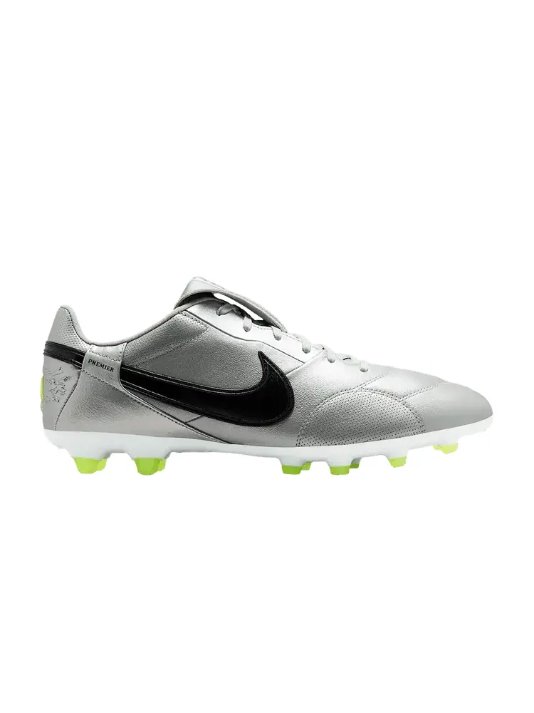 Кроссовки Nike Premier 3 Low FG — изображение 1 из 1, металлик серебристый