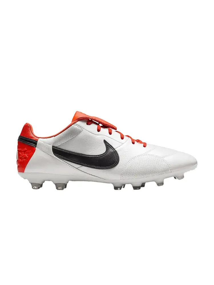 Кроссовки Nike Premier 3 Low FG — изображение 1 из 1, белый оранжевый