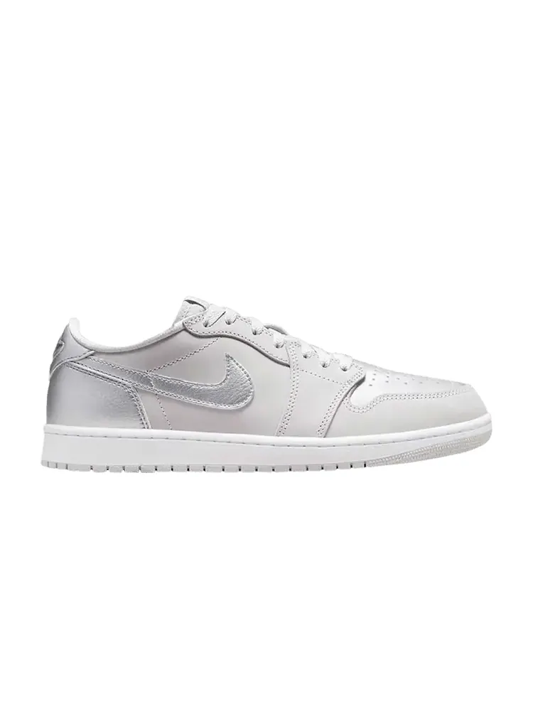 Кроссовки Air Jordan Air Jordan 1 Retro Low OG 'Metallic Silver' Briefcase Special Box — изображение 1 из 1