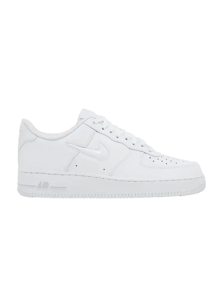 Кроссовки Nike Air Force 1 Jewel 'White Dark Smoke Grey' — изображение 1 из 9, белый/темный серый