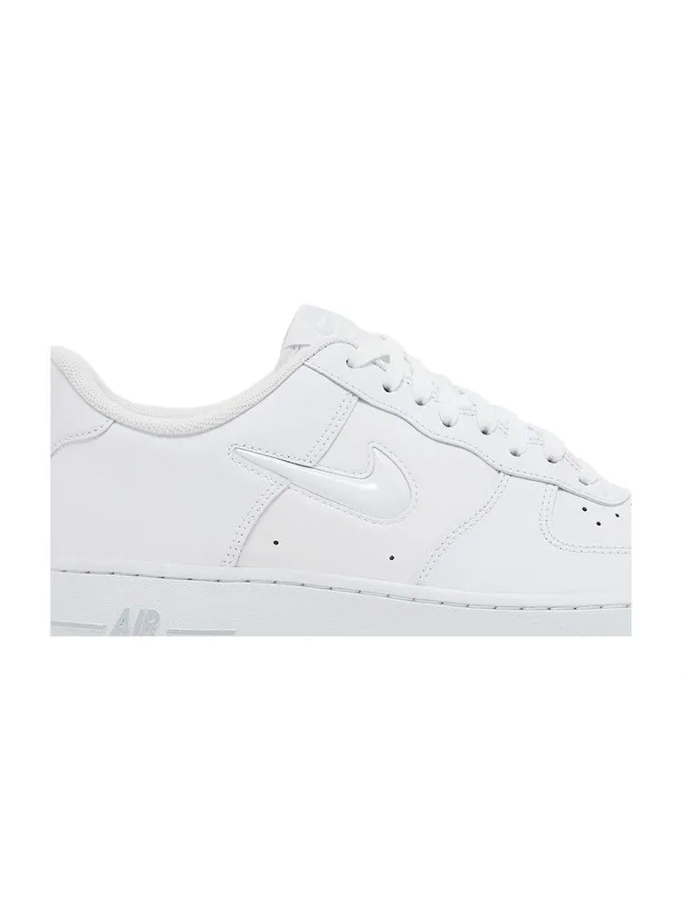 Кроссовки Nike Air Force 1 Jewel 'White Dark Smoke Grey' — изображение 3 из 9, белый/темный серый