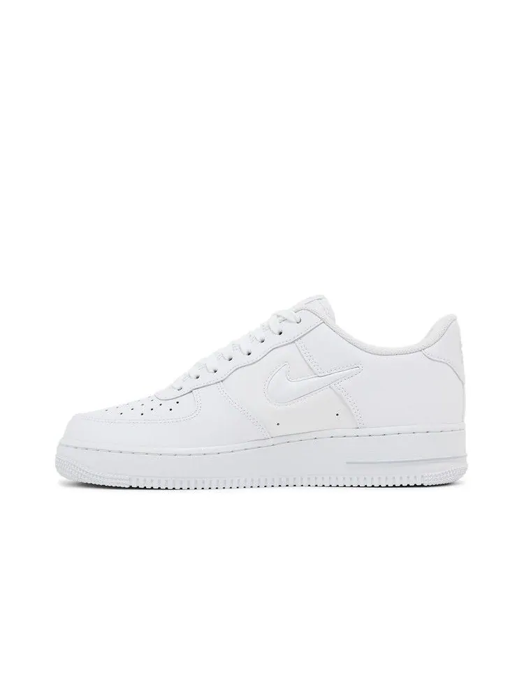 Кроссовки Nike Air Force 1 Jewel 'White Dark Smoke Grey' — изображение 4 из 9, белый/темный серый