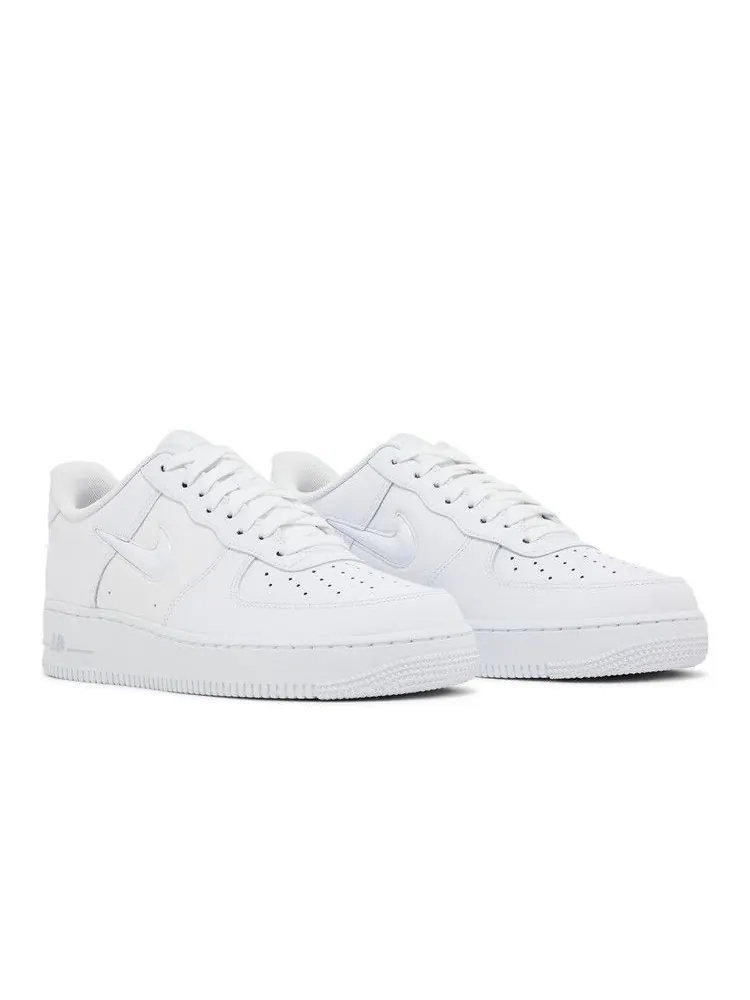 Кроссовки Nike Air Force 1 Jewel 'White Dark Smoke Grey' — изображение 9 из 9, белый/темный серый