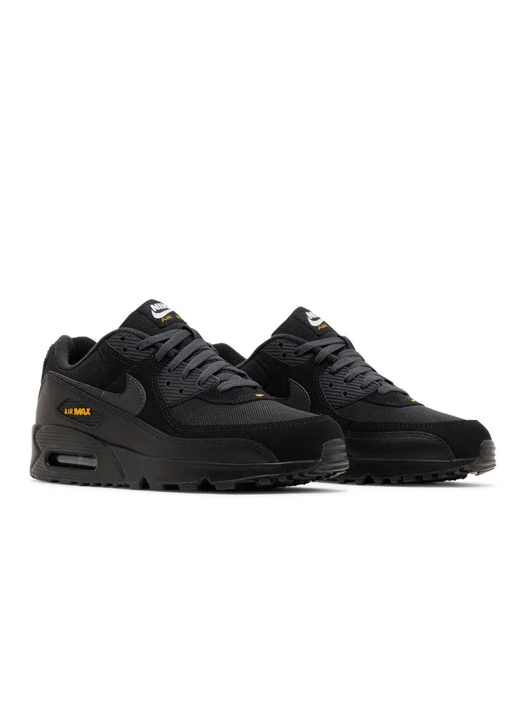 Кроссовки Nike Air Max 90 — изображение 8 из 8, черный желтый