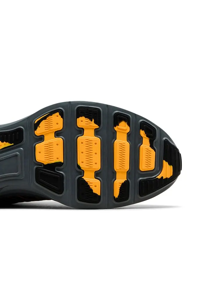Кроссовки Lunar Roam 'Black Grey Laser Orange' — изображение 5 из 8, черный серый оранжевый
