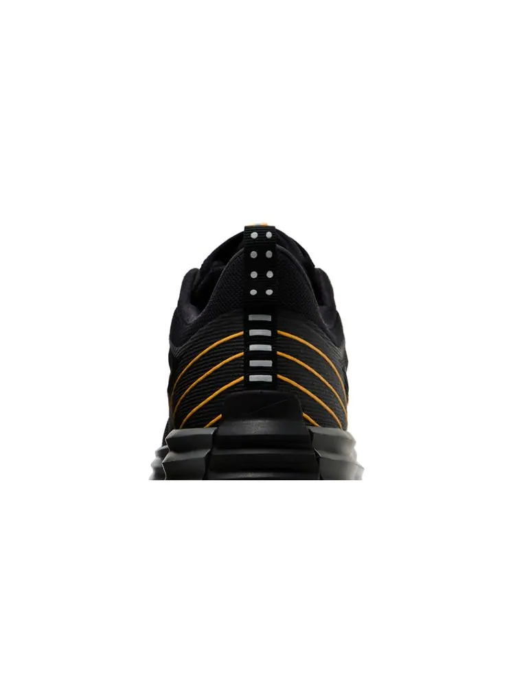 Кроссовки Lunar Roam 'Black Grey Laser Orange' — изображение 7 из 8, черный серый оранжевый