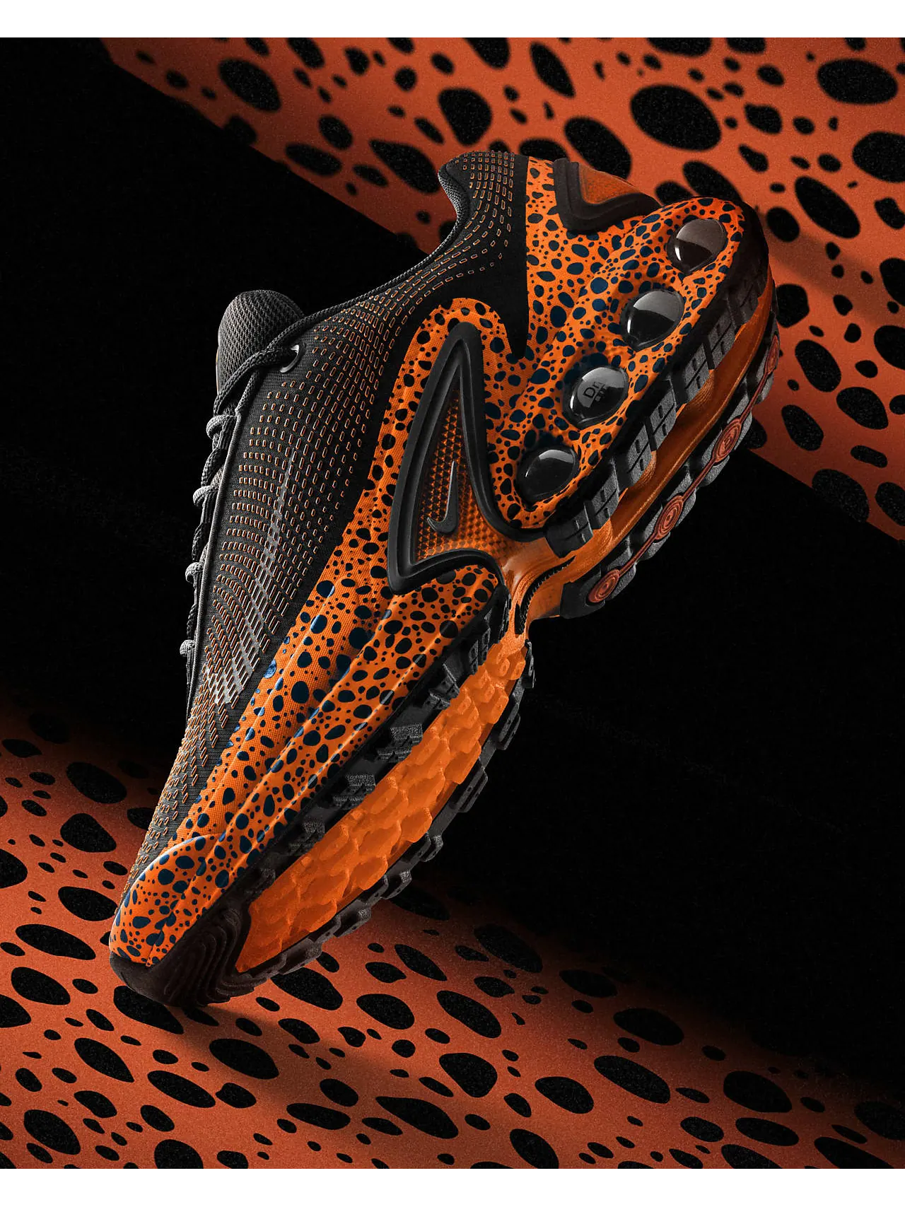Кроссовки Nike Air Max DN SE Premium 'Safari Olympics' — изображение 7 из 7, черный/оранжевый