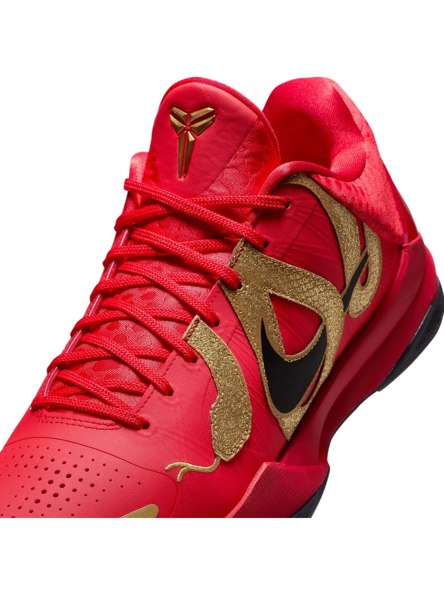 Баскетбольные кроссовки детские Nike Kobe V Protro "Year of the Mamba" — изображение 7 из 21, красные
