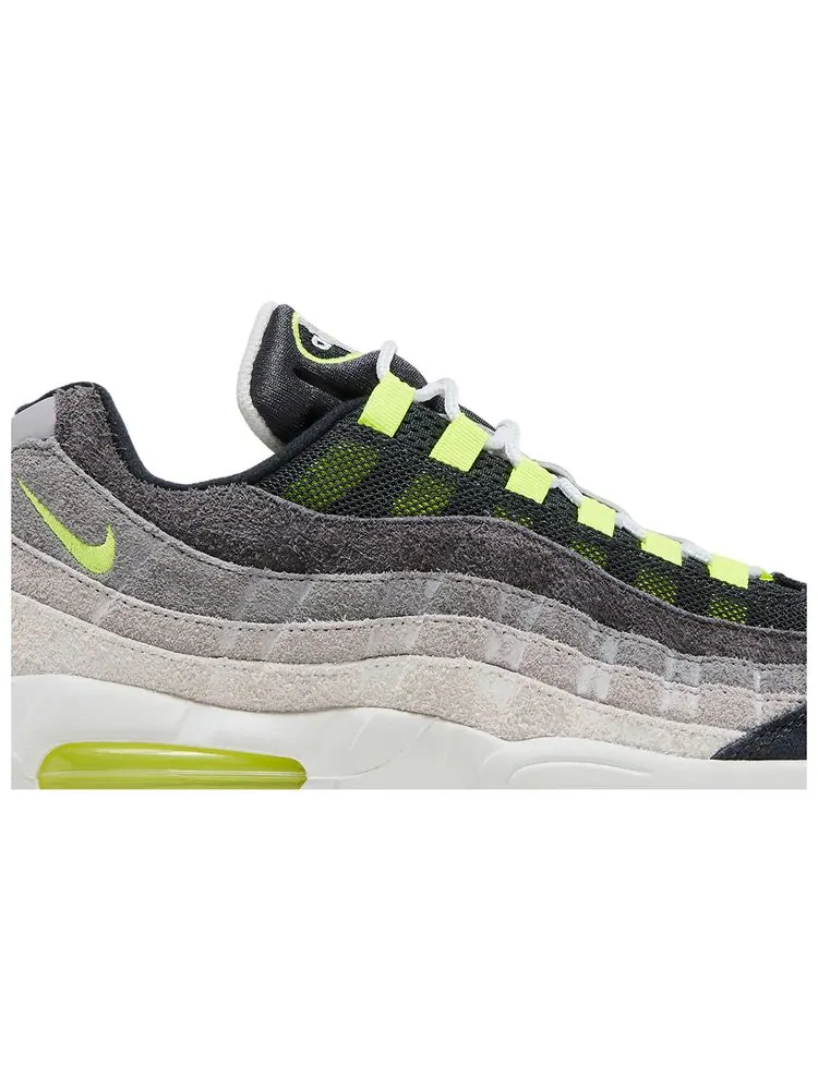 Кроссовки Nike Air Max 95 OG 'Reverse Neon' — изображение 2 из 8, черный