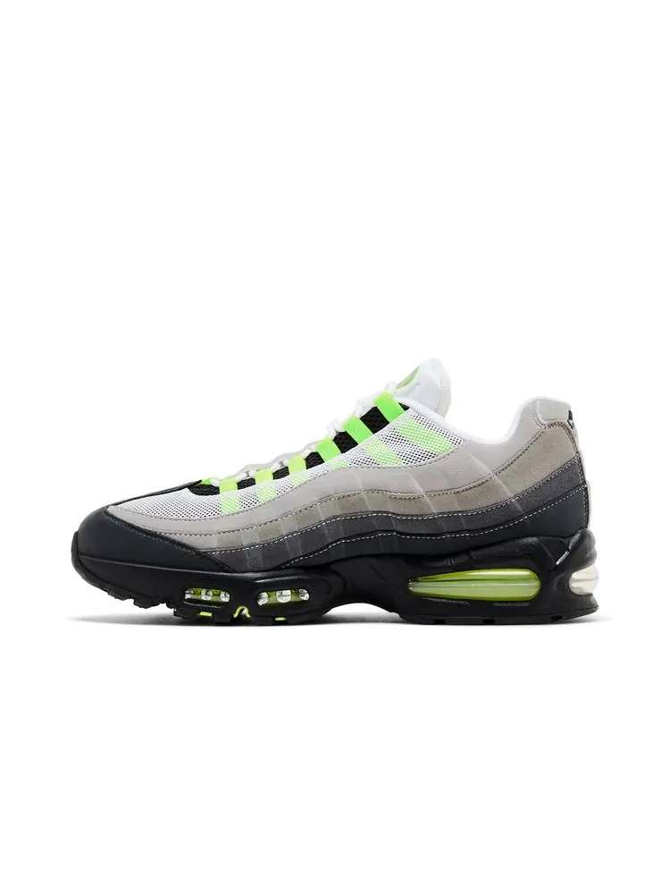 Кроссовки Nike Air Max 95 OG 'Neon' — изображение 3 из 10, серый