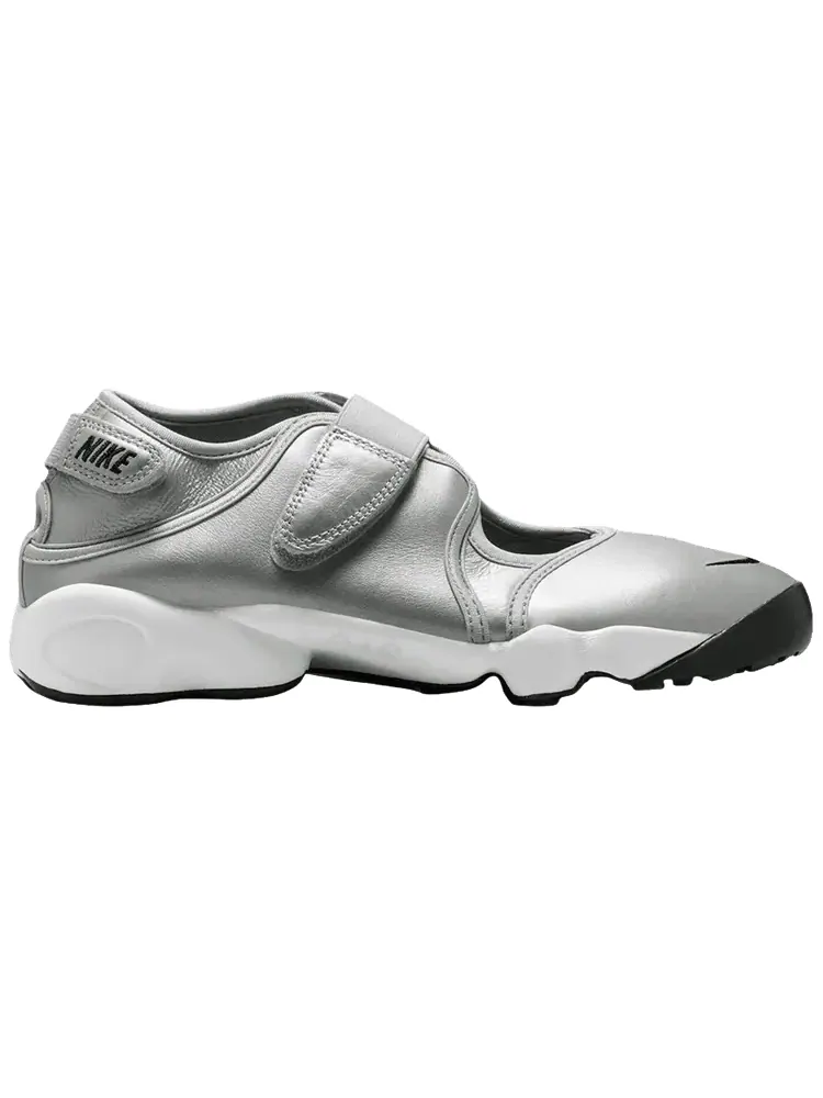 Кроссовки Nike Wmns Air Rift Premium — изображение 1 из 1, серебряный
