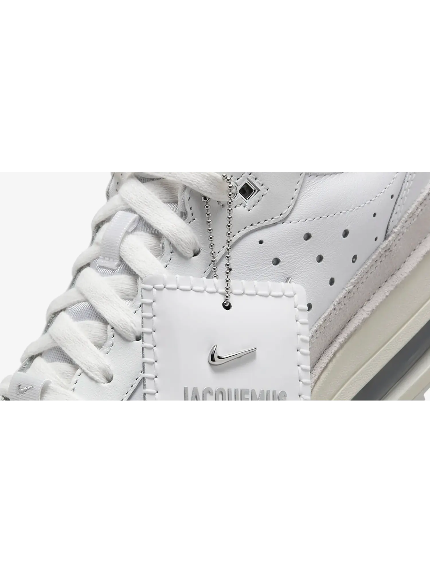 Кроссовки женские Nike Air Max 1 x Jacquemus — изображение 9 из 9, белый