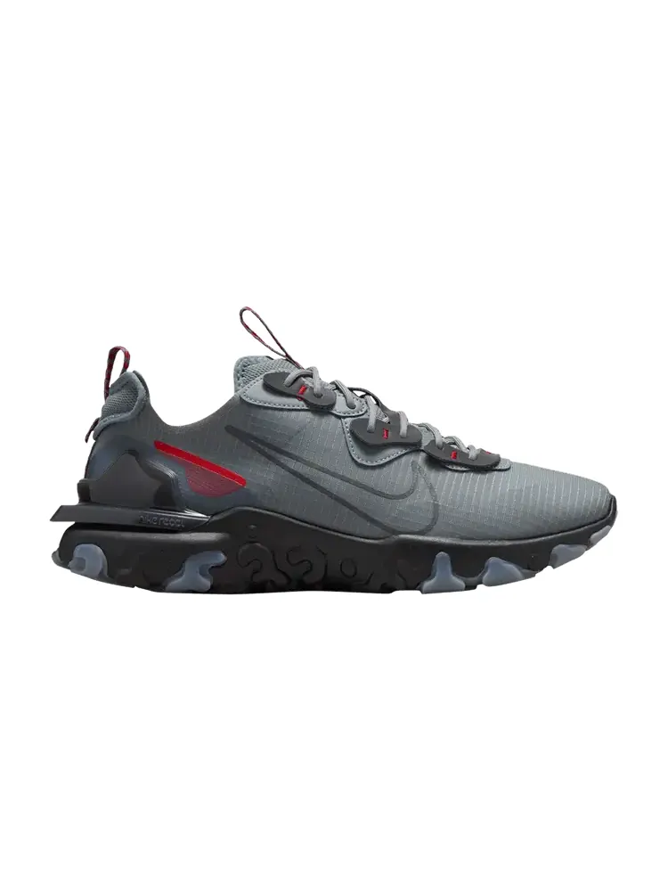 Кроссовки Nike React Vision 'Cool Grey University Red' — изображение 1 из 1, серый/красный
