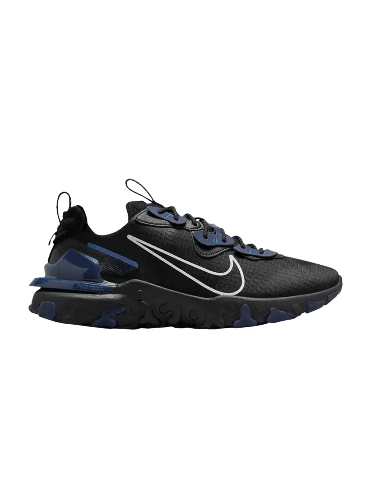 Кроссовки Nike React Vision 'Black Midnight Navy' — изображение 1 из 1, черный/серый/темно-синий