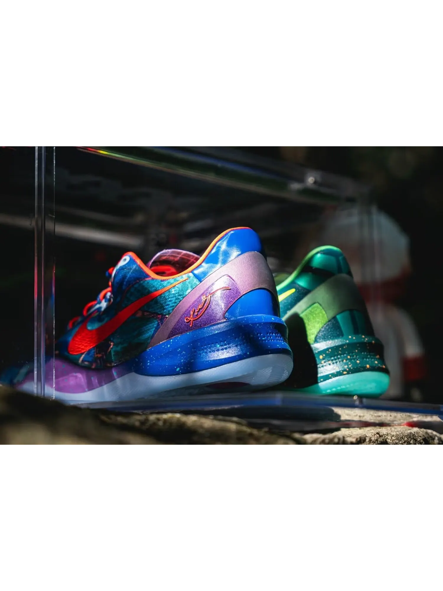 Баскетбольные кроссовки Nike Kobe 8 Protro 'What The Kobe' 2025 — изображение 21 из 30, синий/оранжевый