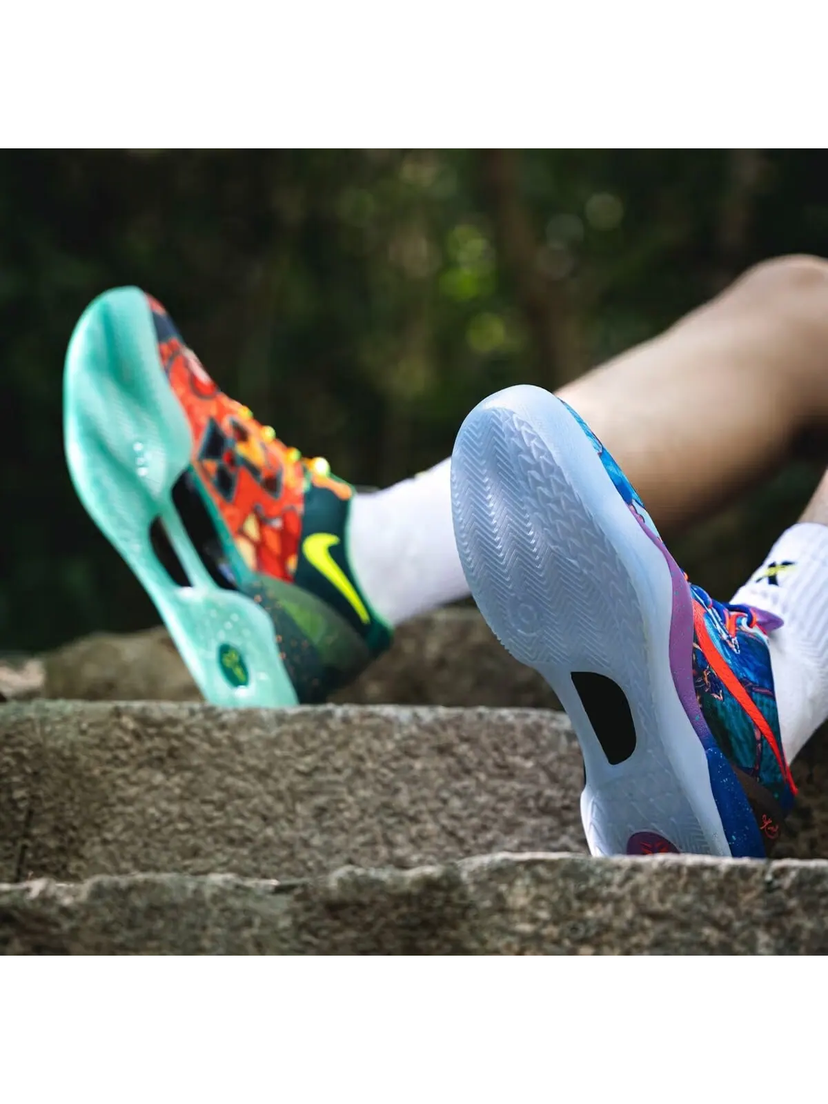 Баскетбольные кроссовки Nike Kobe 8 Protro 'What The Kobe' 2025 — изображение 22 из 30, синий/оранжевый