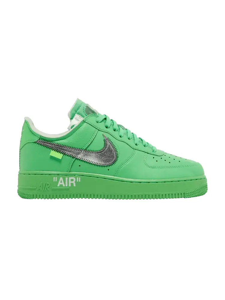 Кроссовки Nike Off-White x Air Force 1 Low 'Brooklyn' Sample — изображение 1 из 1, светлый зеленый