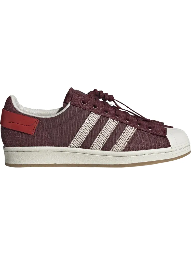 Кроссовки Parley x Superstar 'Shadow Red' — изображение 1 из 1, красный