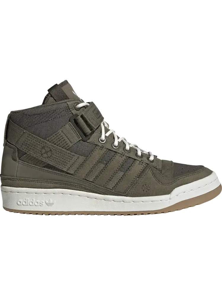 Кроссовки Parley x Forum High 'Olive Strata' — изображение 1 из 1, зеленый