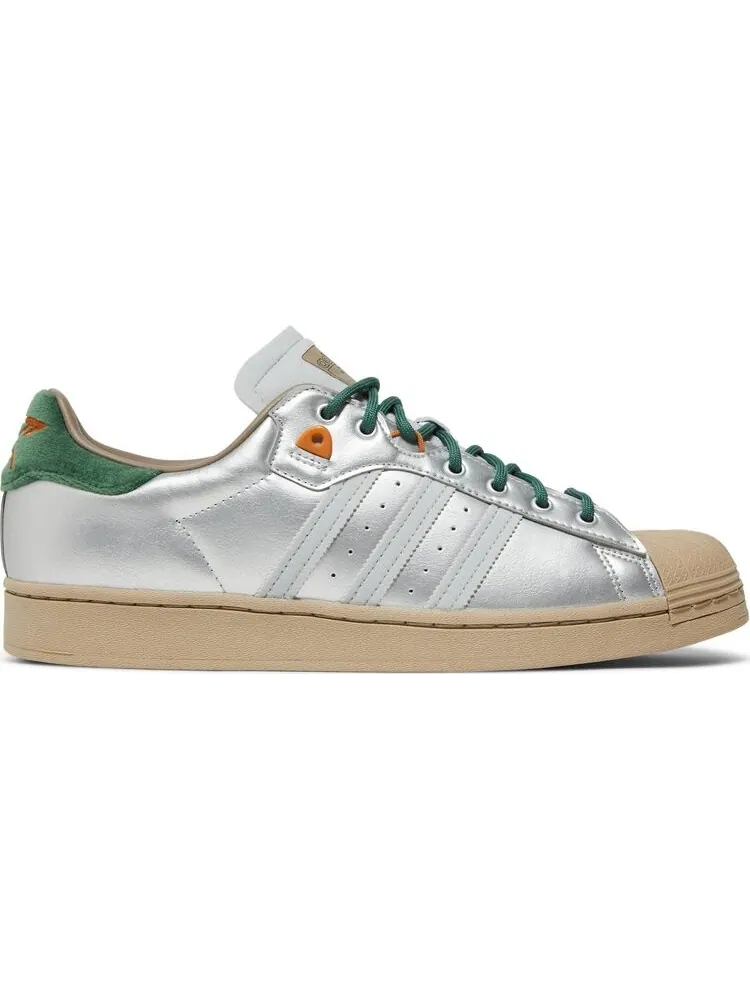 Кроссовки Adidas Yanwai x Superstar 'Adilicious City Series' — изображение 1 из 8, серебряный