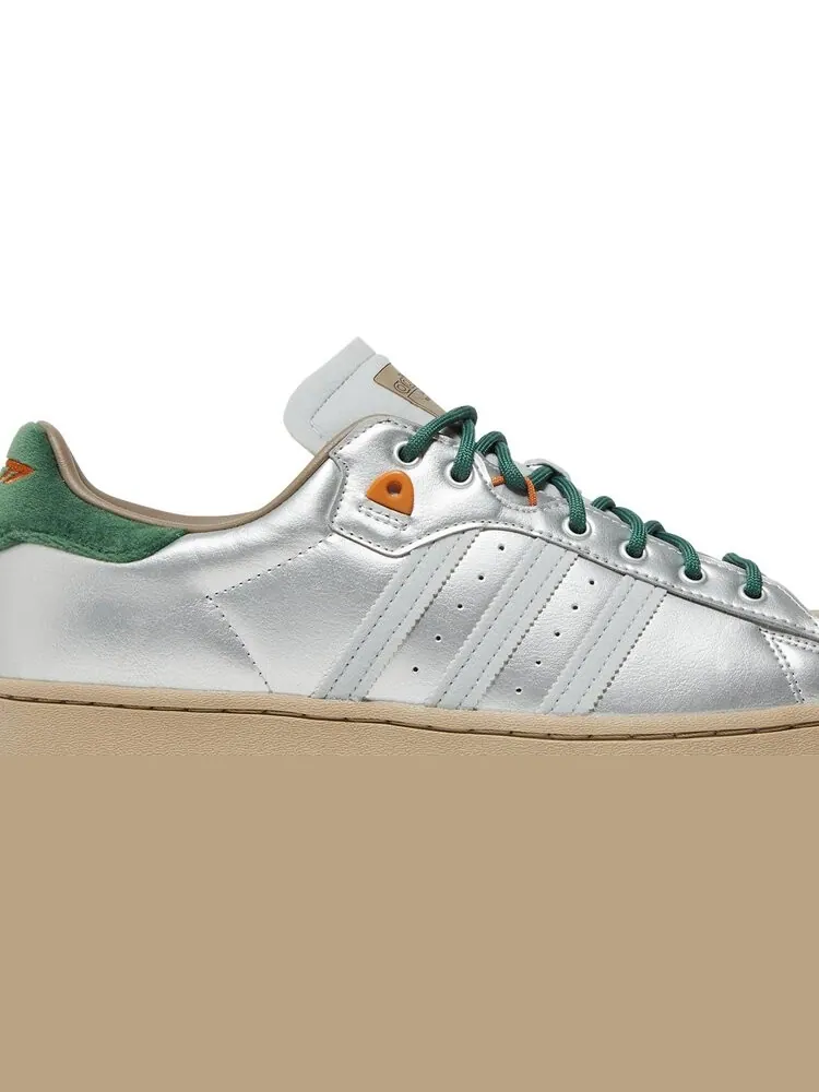 Кроссовки Adidas Yanwai x Superstar 'Adilicious City Series' — изображение 2 из 8, серебряный