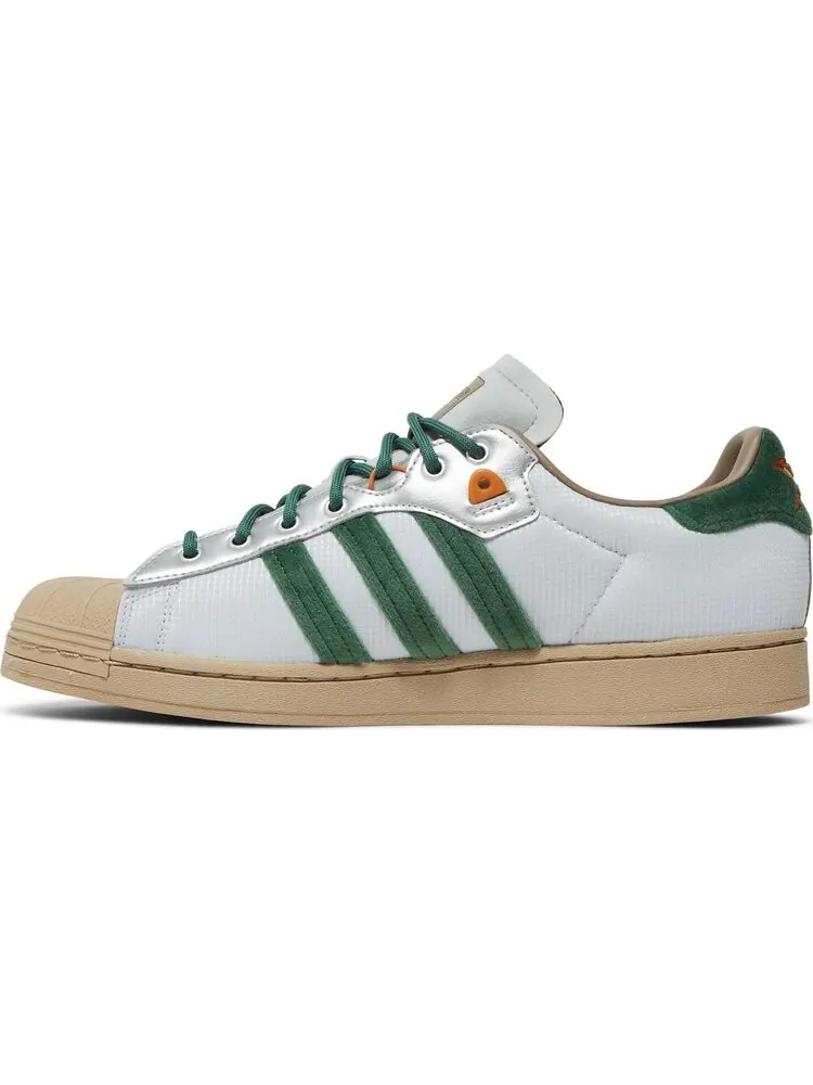 Кроссовки Adidas Yanwai x Superstar 'Adilicious City Series' — изображение 3 из 8, серебряный