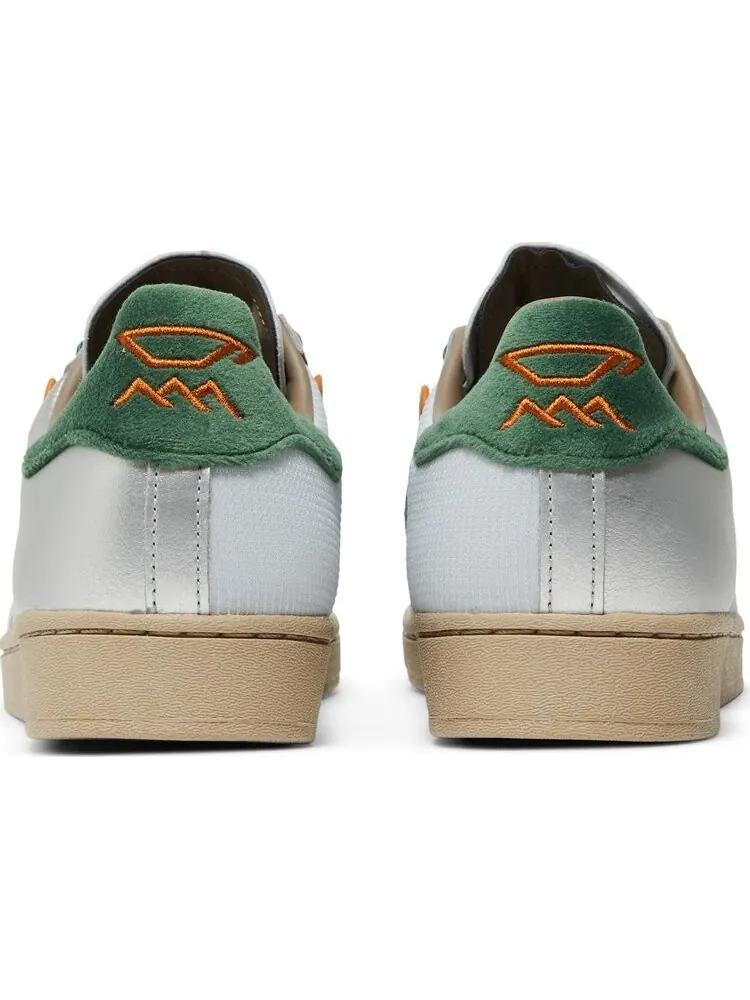 Кроссовки Adidas Yanwai x Superstar 'Adilicious City Series' — изображение 6 из 8, серебряный
