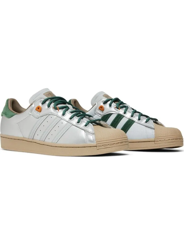 Кроссовки Adidas Yanwai x Superstar 'Adilicious City Series' — изображение 8 из 8, серебряный