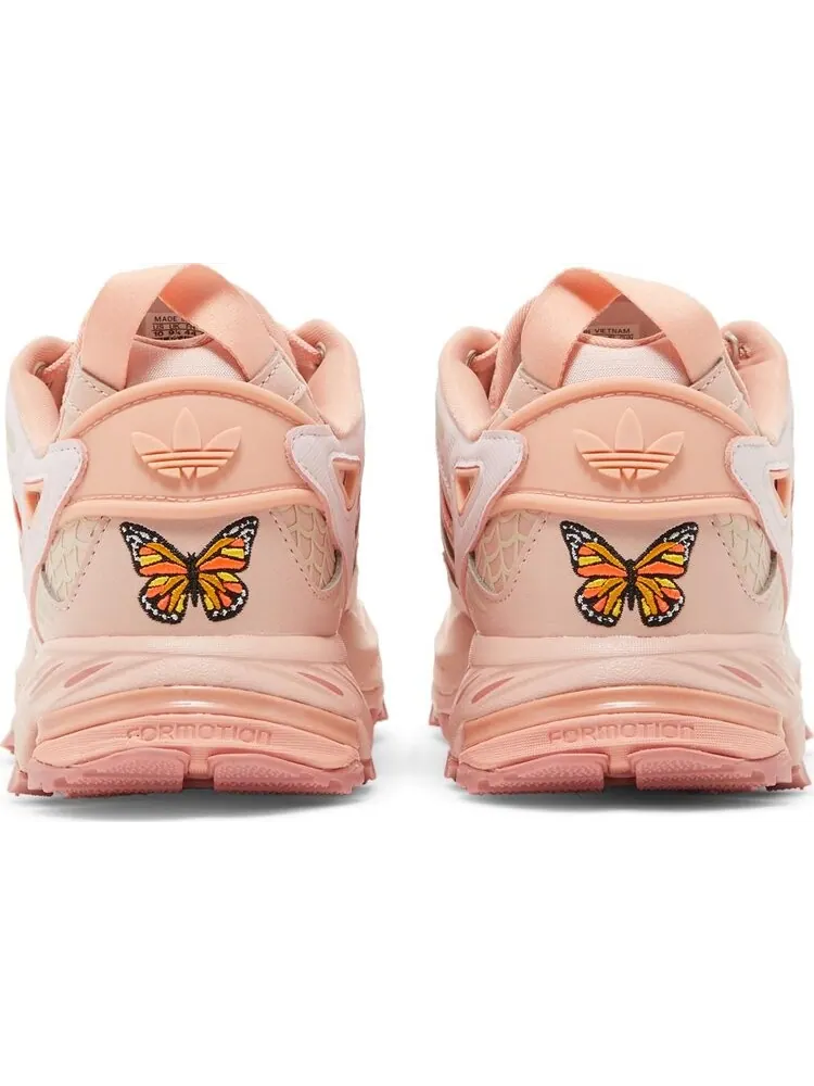 Кроссовки Adidas Hyperturf 'Day of the Dead - Pink Sugar Skull' — изображение 6 из 8, розовый