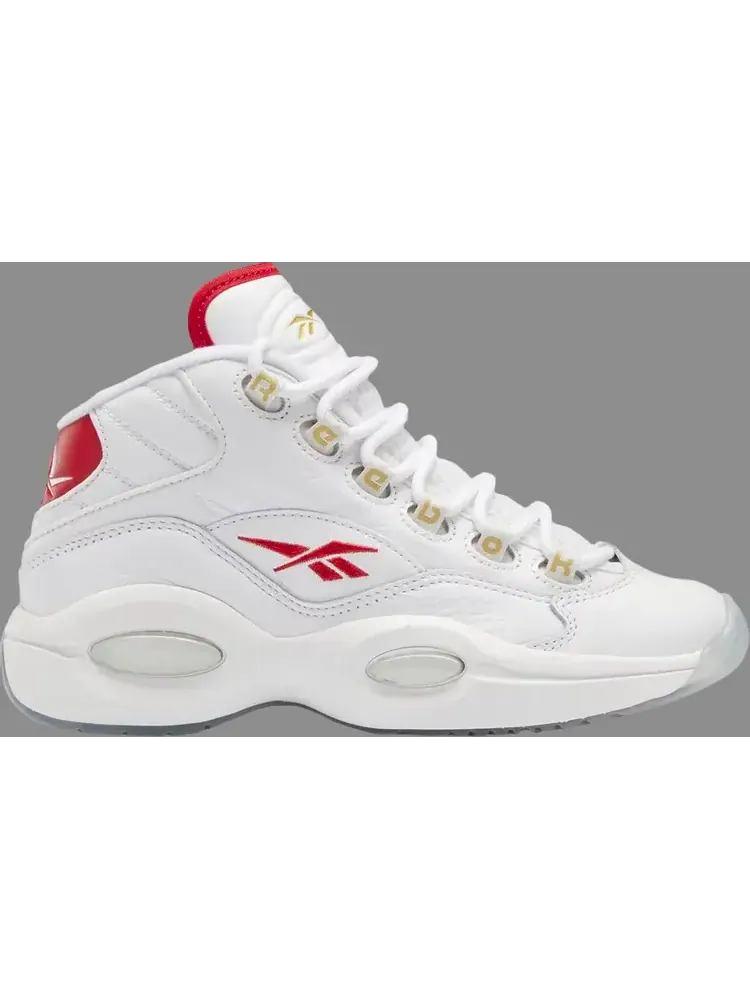 Кроссовки question mid big kids 'dr. j' Reebok — изображение 1 из 1, белый