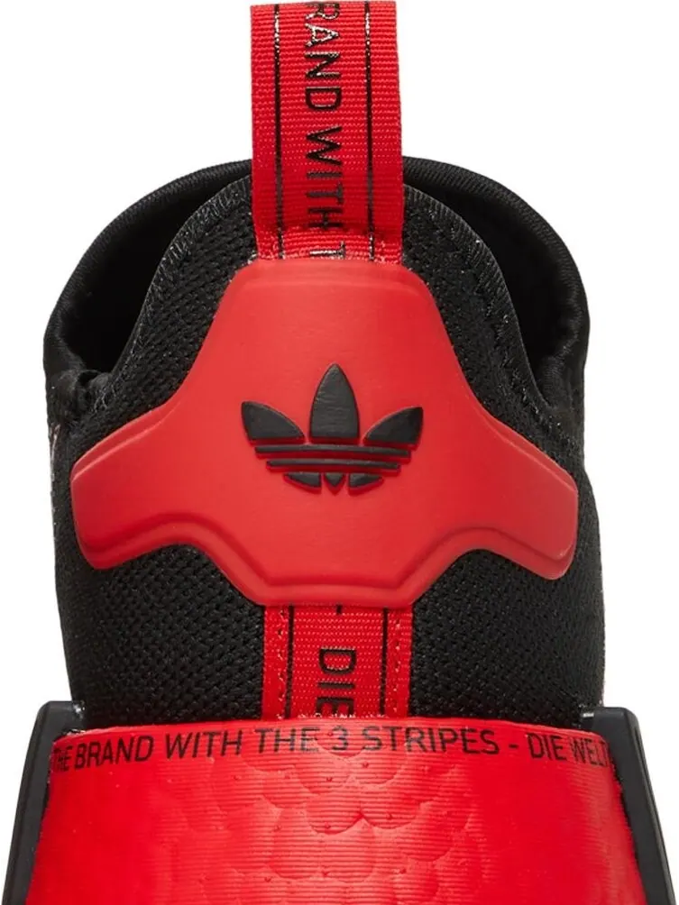 Кроссовки Adidas NMD R1 — изображение 7 из 8, черный/красный