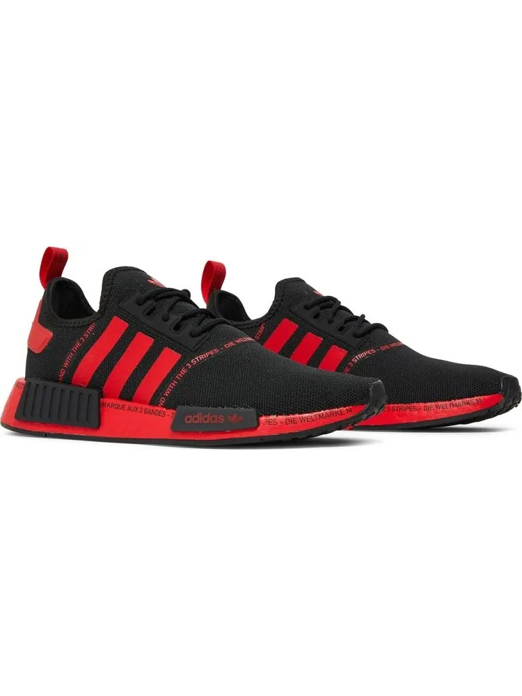 Кроссовки Adidas NMD R1 — изображение 8 из 8, черный/красный