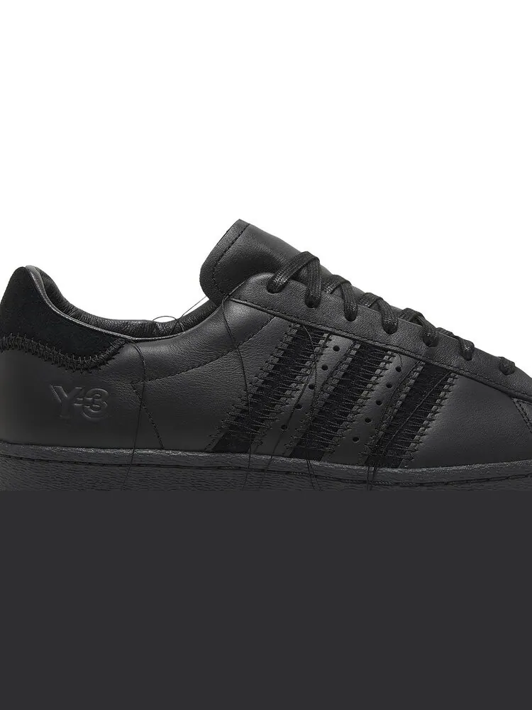 Кроссовки Y-3 Superstar 'Triple Black' — изображение 2 из 4, черный