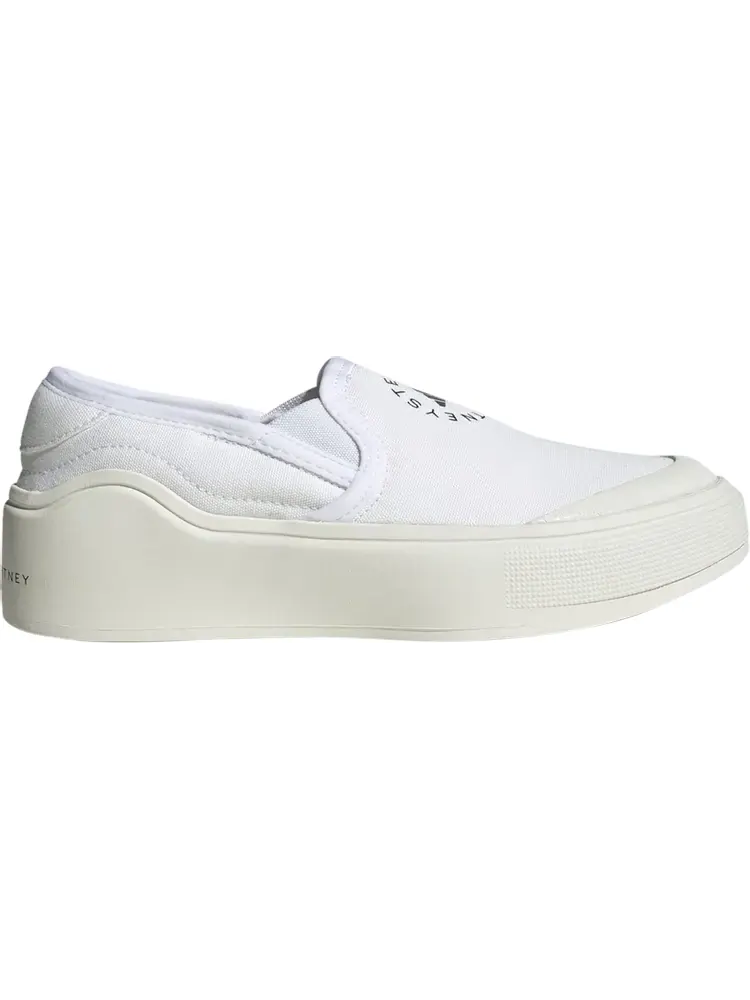 Кроссовки Stella McCartney x Wmns Court Slip-On 'Off White Burnt Cayenne' — изображение 1 из 1, белый