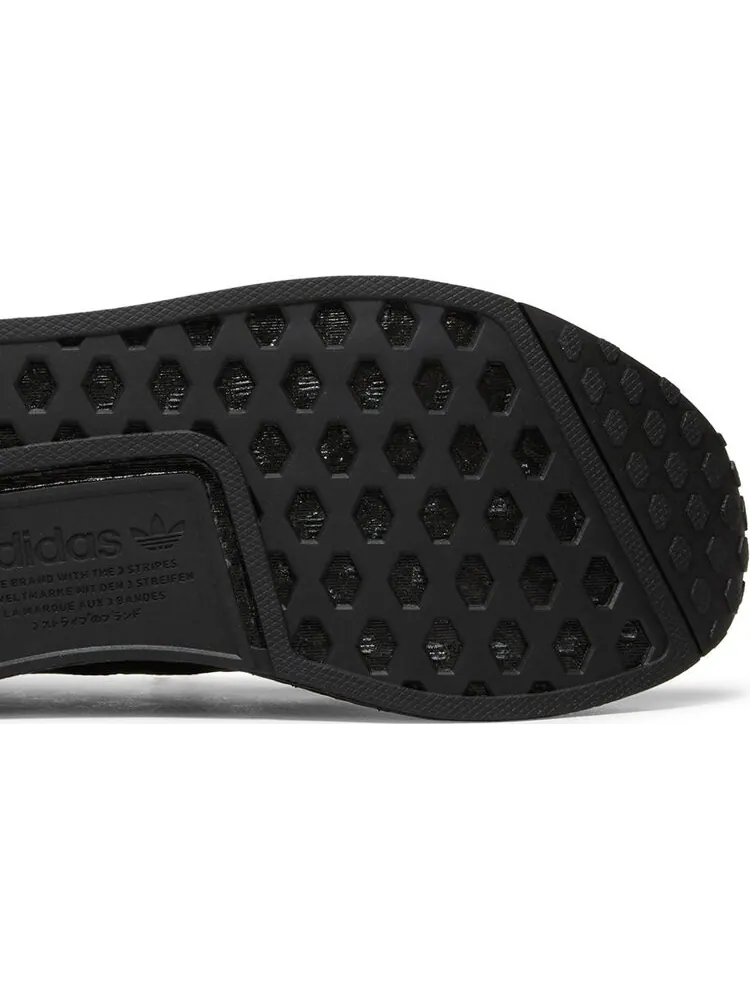 Кроссовки Adidas NMD_R1 V2 'Black Gold Metallic' — изображение 5 из 8, черный
