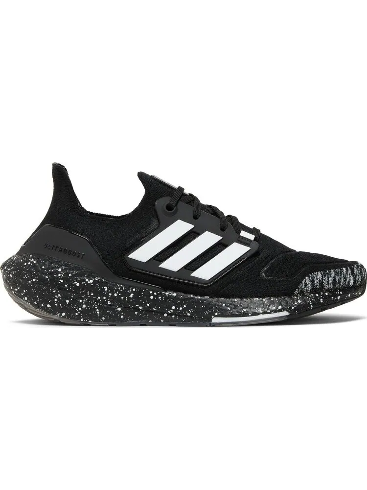 Кроссовки Adidas UltraBoost 22 'Black White Speckled' — изображение 1 из 8, черный