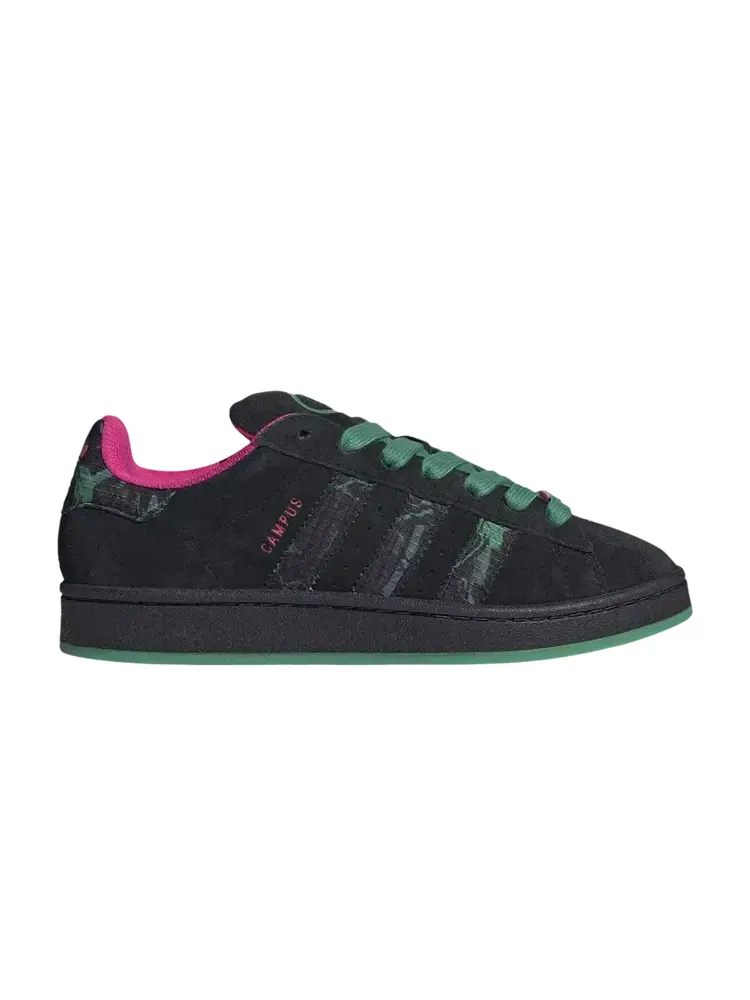 Adidas Campus 00s 'Core Black Semi Court Green Shock Pink' — изображение 1 из 1, черный