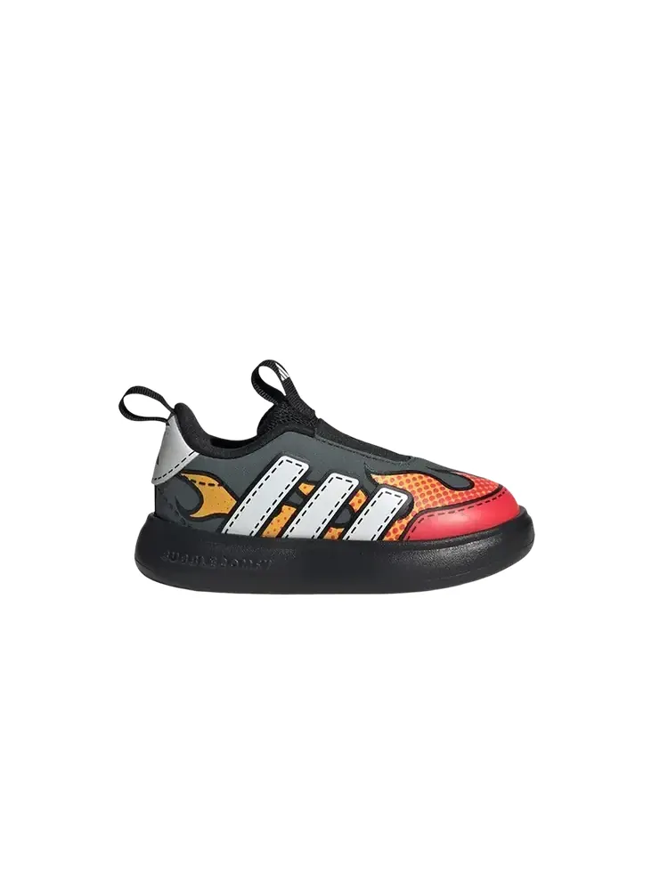 Adidas Bubblecomfy I 'Grey Six Cloud White Lucid Red' — изображение 1 из 1, серый