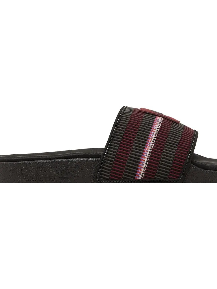 Сандалии Adidas Adilette Slide 'Patchwork' — изображение 2 из 8, черный