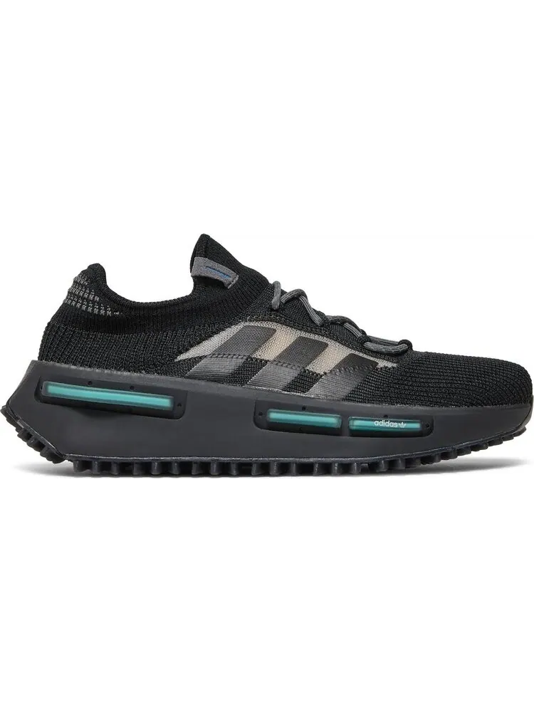 Кроссовки Adidas NMD_S1 'Black Altered Blue' — изображение 1 из 8, черный