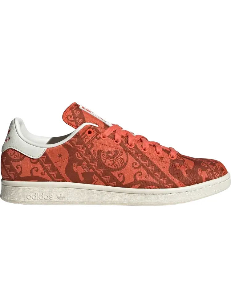 Кроссовки Adidas Disney x Stan Smith 'Moana - Tribal Print' — изображение 1 из 1, красный